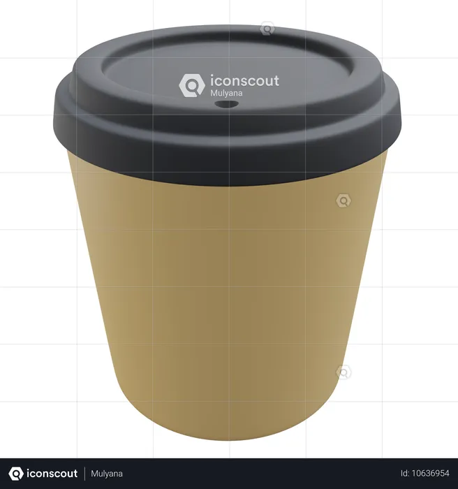 Cup Of Coffee  3D Icon