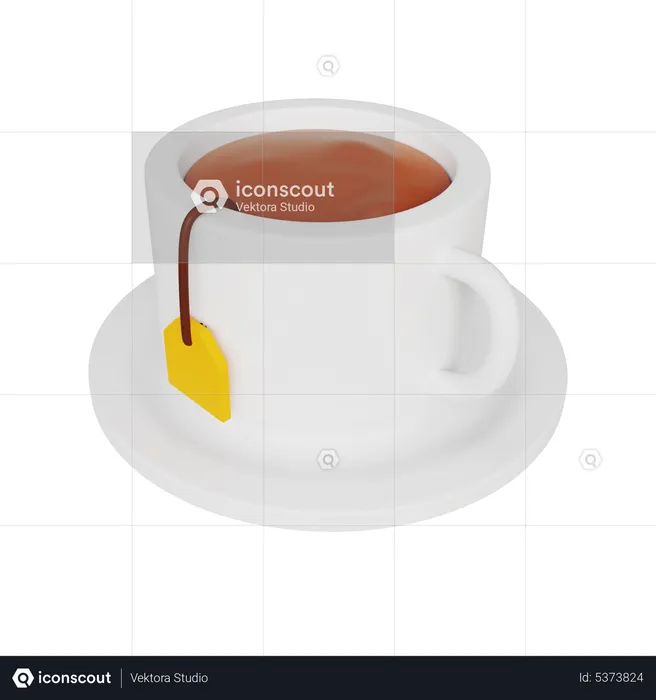 Cup of Tea  3D Icon