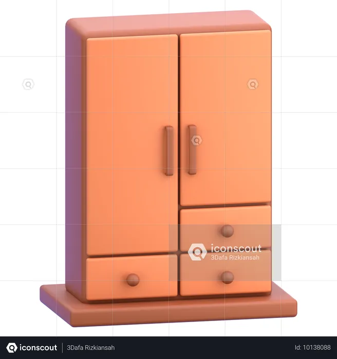 Cupboard  3D Icon