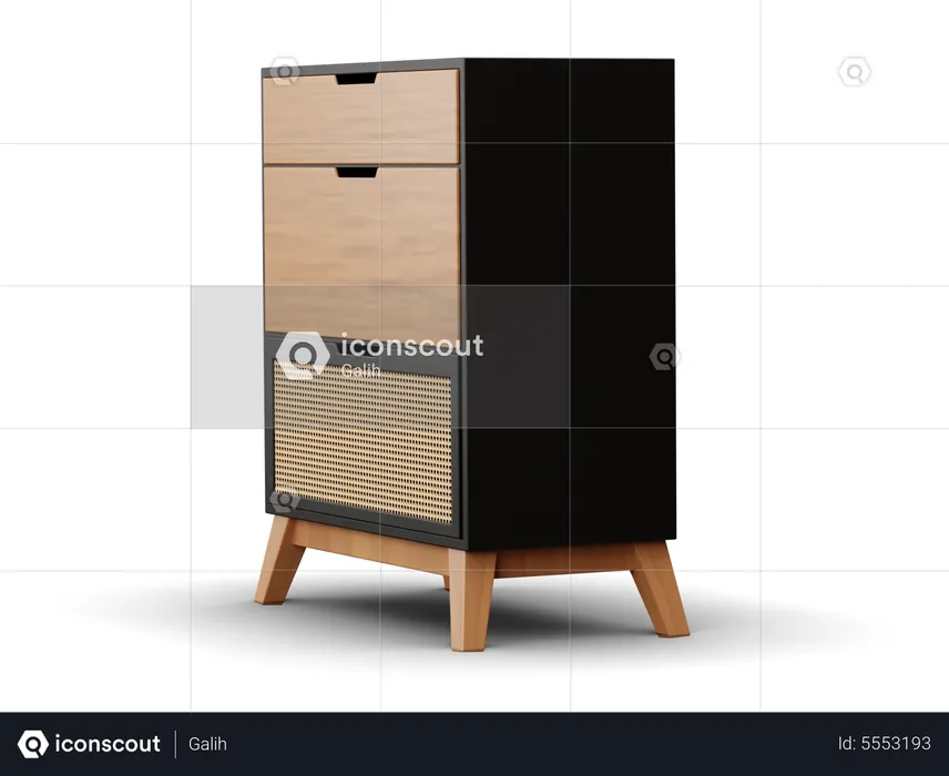 Cupboard  3D Icon