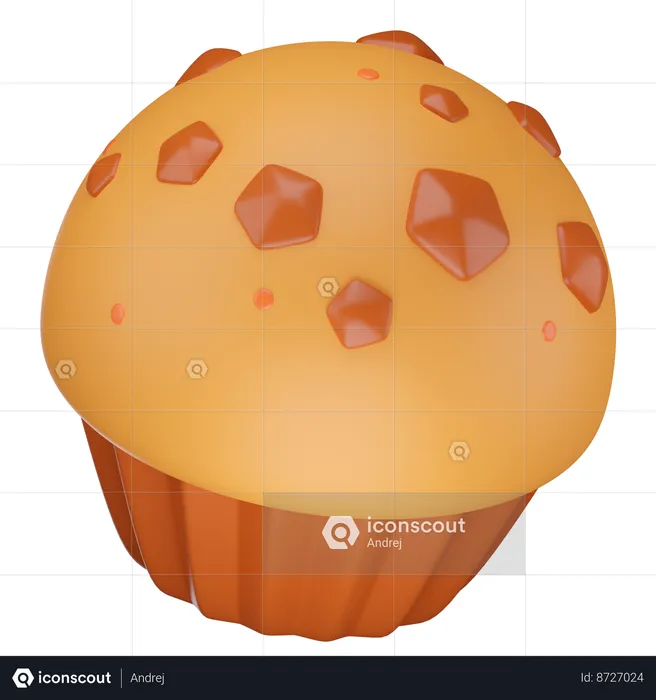 Bolinho  3D Icon