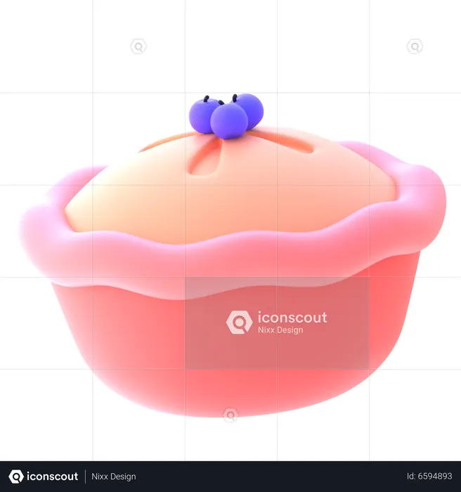 Cupcake  3D Icon