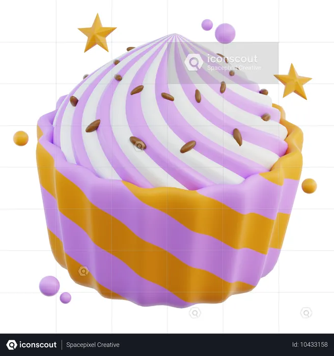 Cupcake  3D Icon