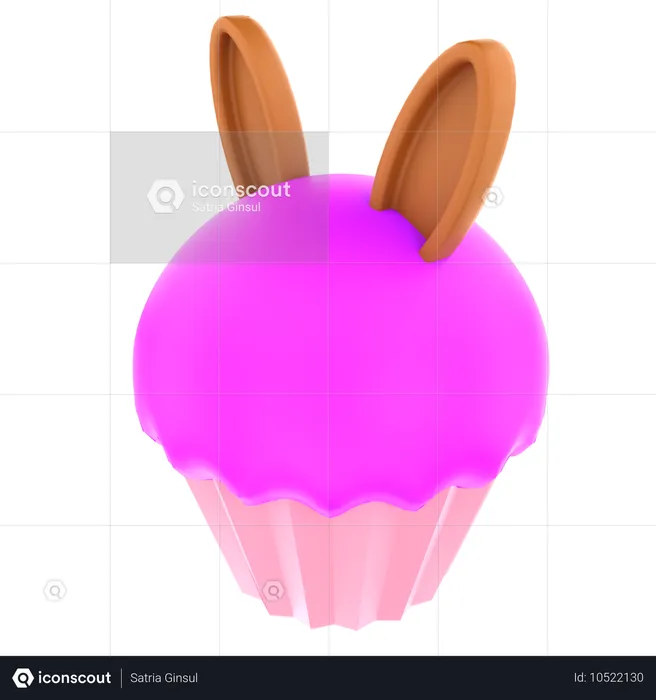 Cupcake  3D Icon