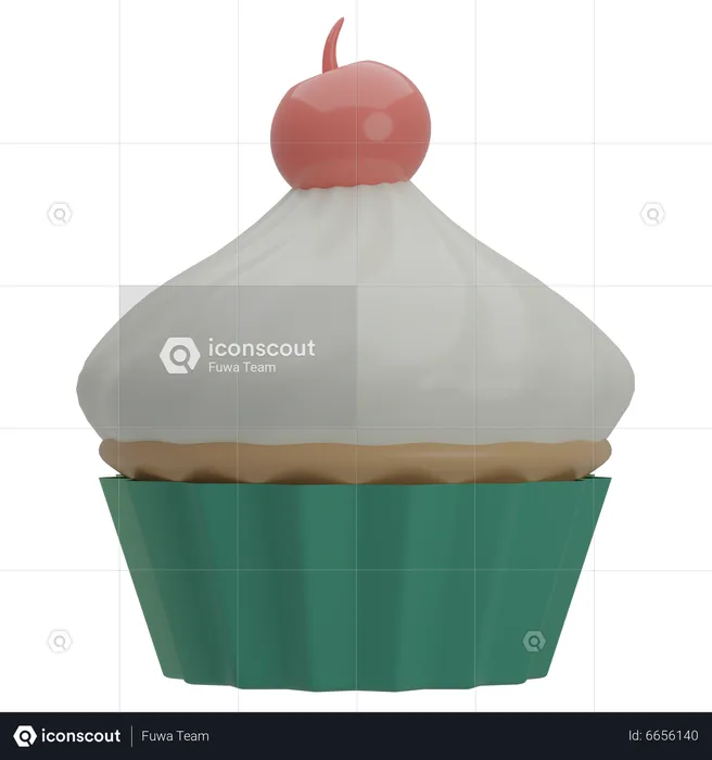 Cupcake  3D Icon