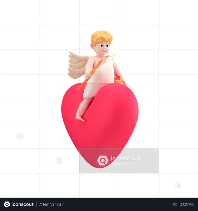 キューピッドボーイ  3D Icon