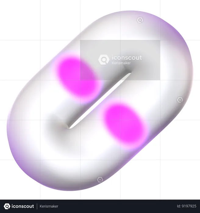 Curcular Morphic  3D Icon