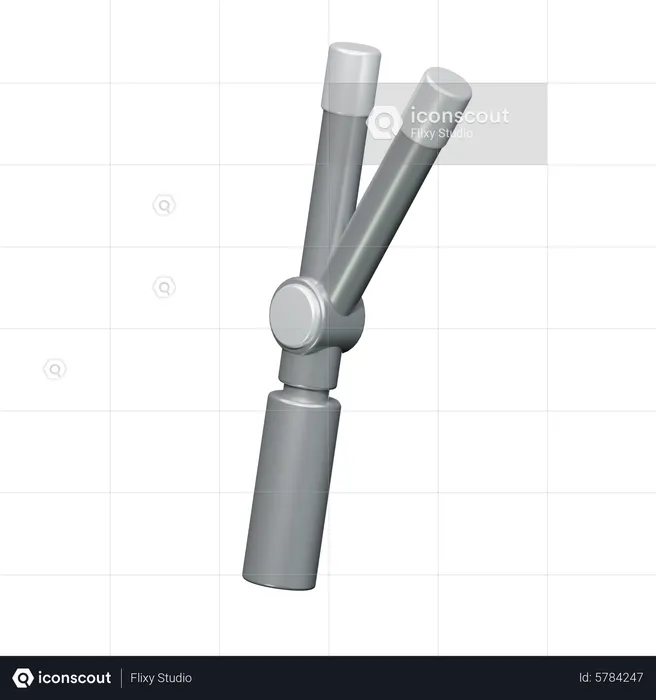 Curling iron  3D Icon