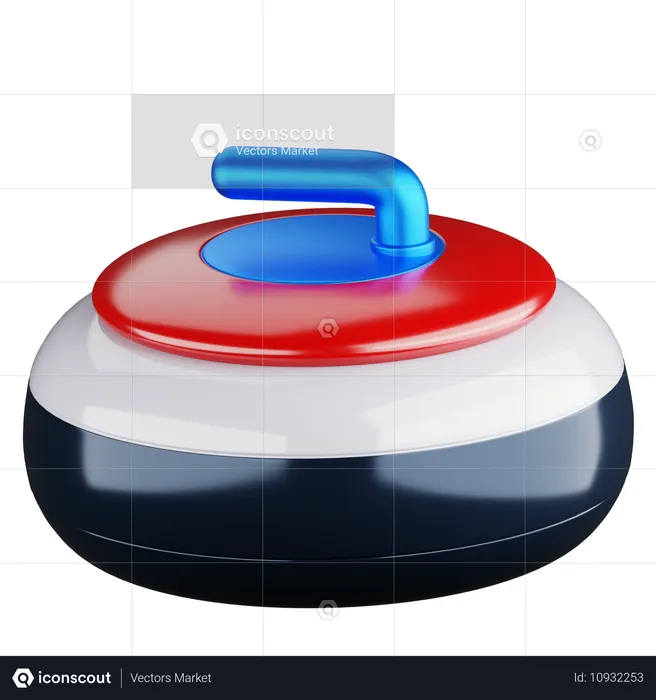 Curlingstein  3D Icon