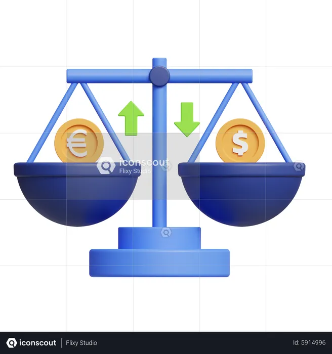 Currency Balance  3D Icon