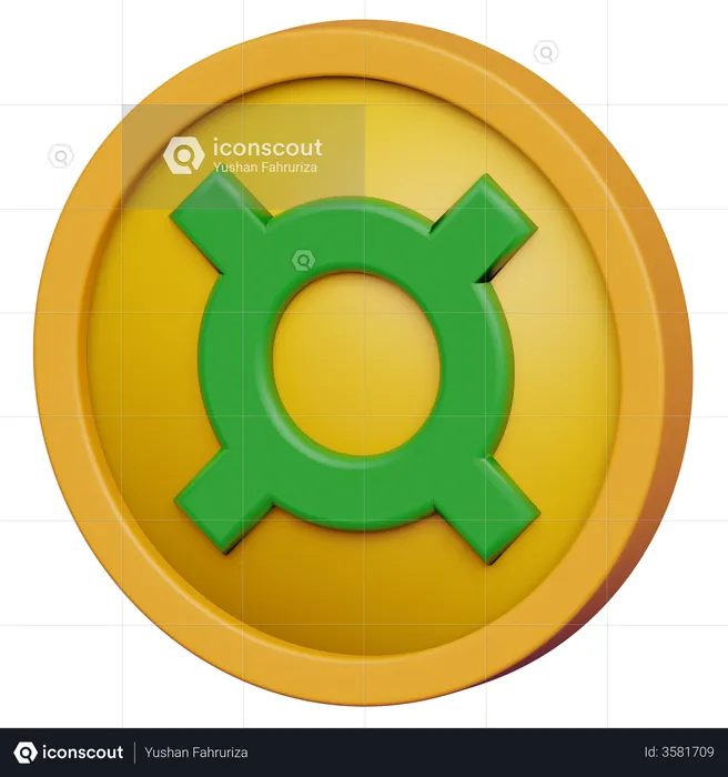 Currency Coin  3D Icon