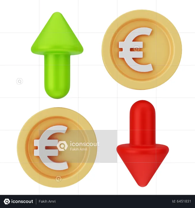 Currency Exchange  3D Icon