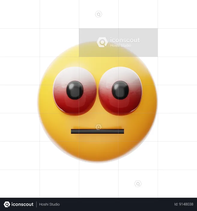 Cursed Emoji 3D Icon