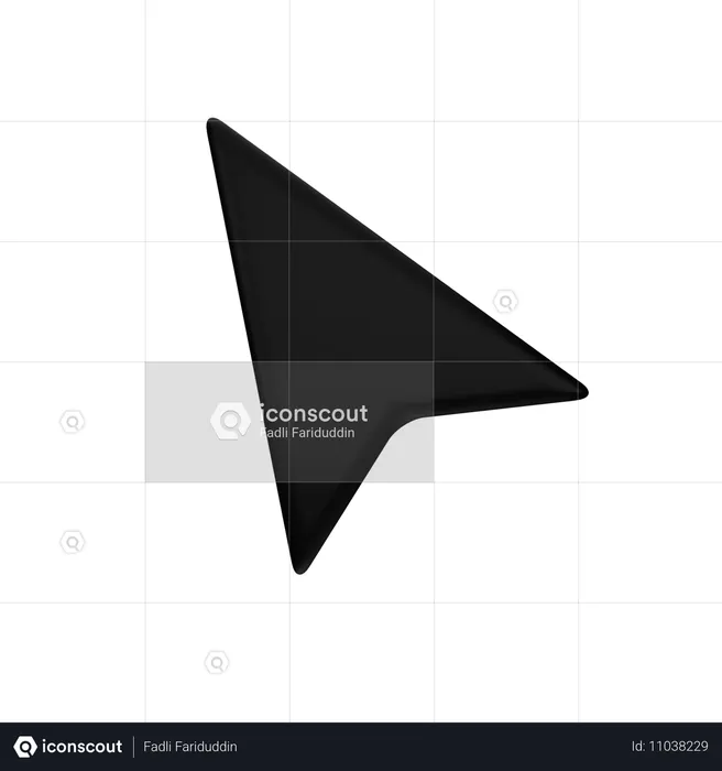 Cursor  3D Icon