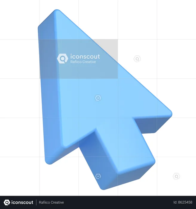 Cursor  3D Icon