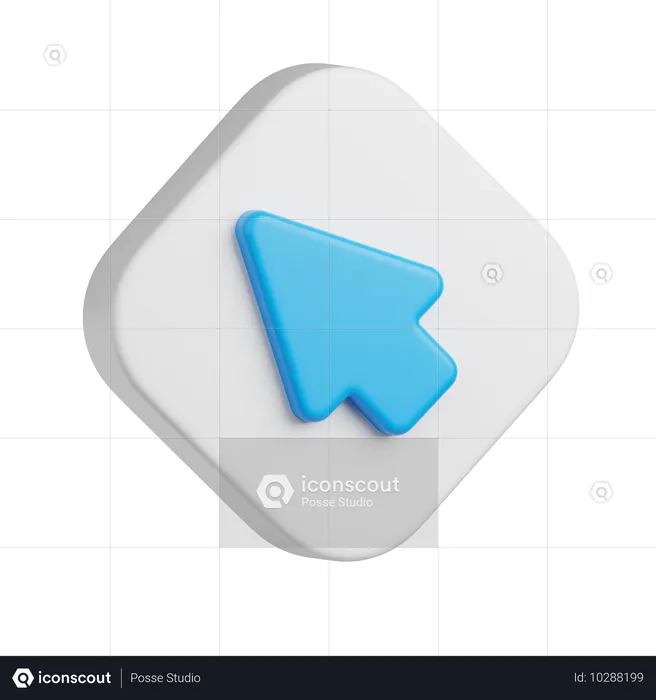 Cursor  3D Icon