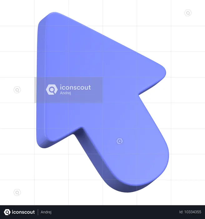 Cursor  3D Icon