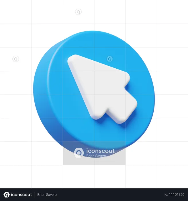 カーソル  3D Icon