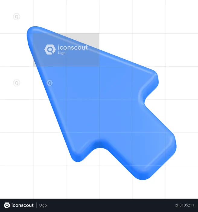 Cursor  3D Illustration