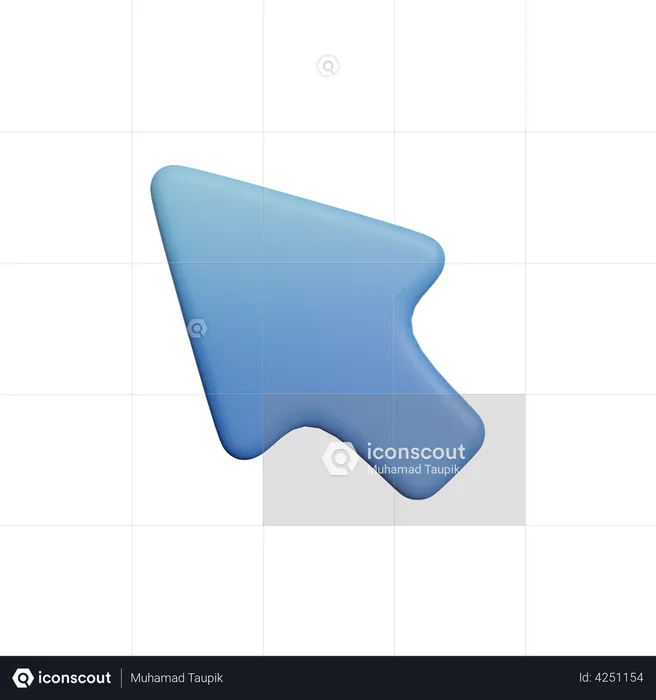 Cursor  3D Illustration