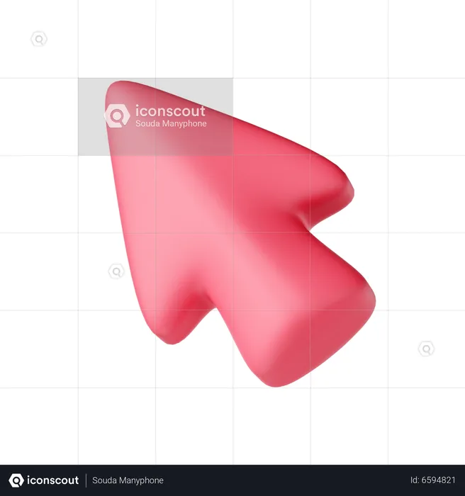 Cursor  3D Icon