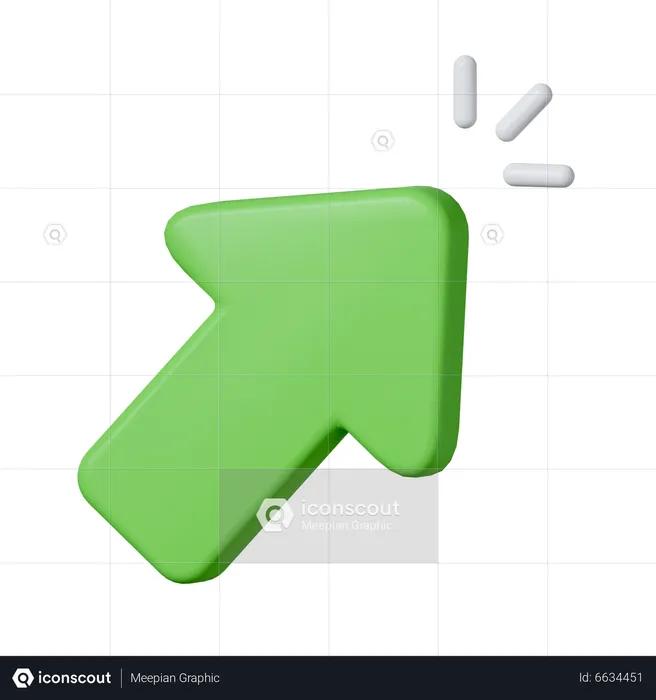 Cursor Pointer  3D Icon