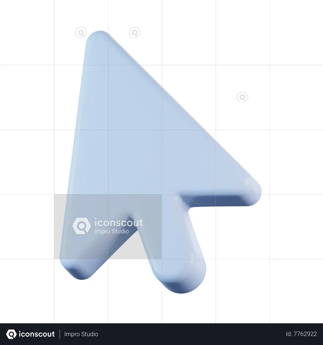 Cursor Pointer  3D Icon