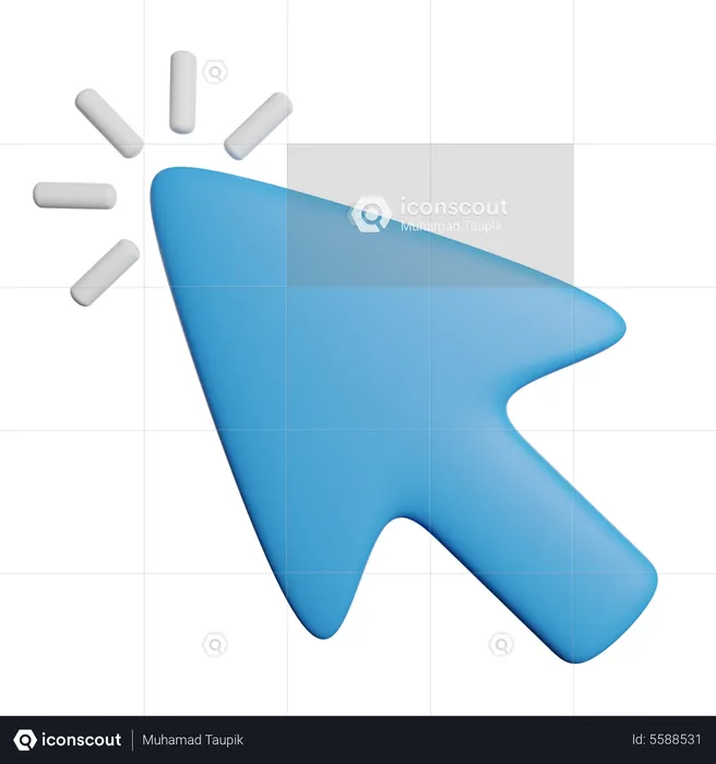 Cursor Select  3D Icon