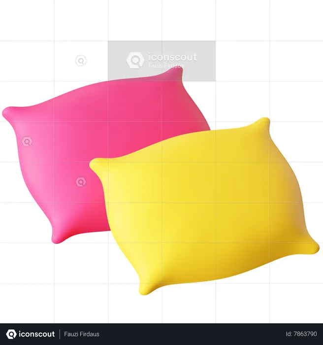 Cushion  3D Icon