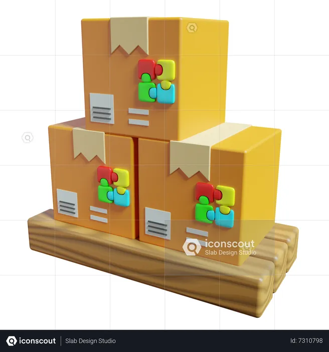 Custom Delivery  3D Icon