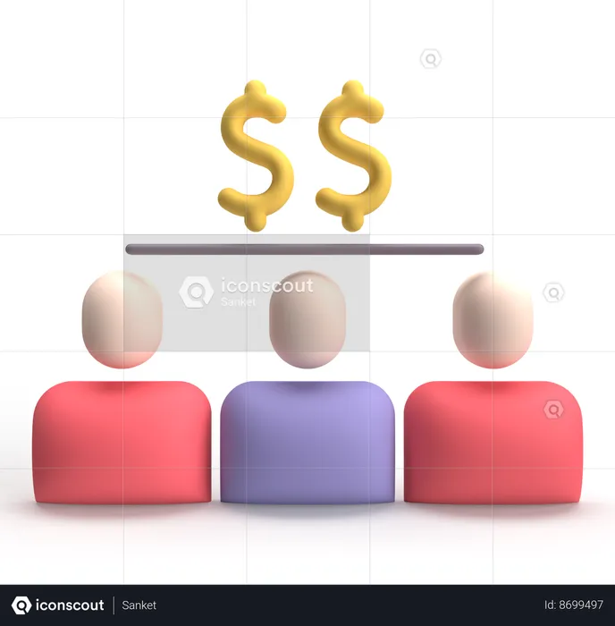 Customer Acquisition  3D Icon