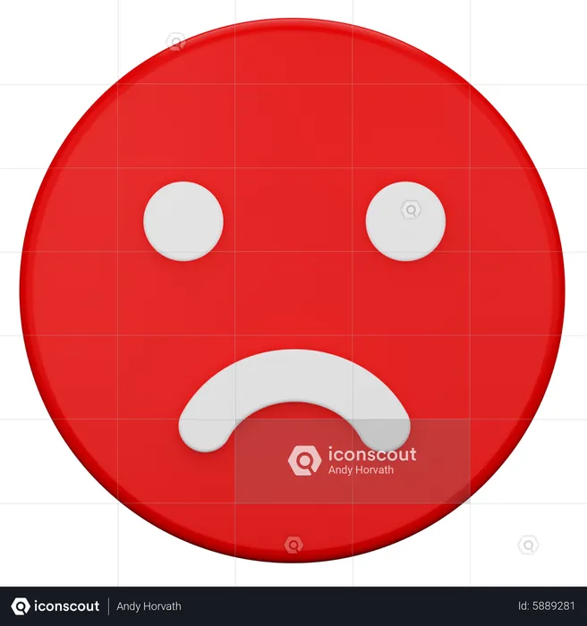 Customer Bad Review  3D Icon