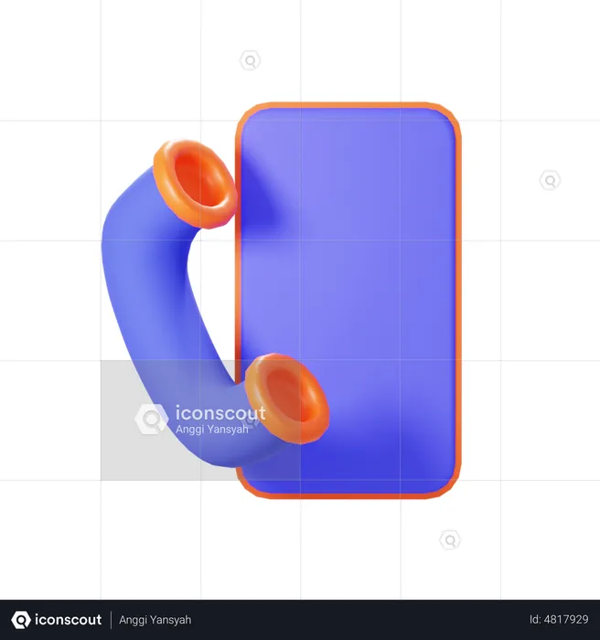 Customer Call Service  3D Icon