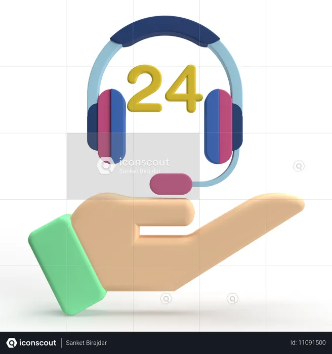 Customer Care  3D Icon