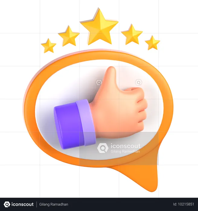 Customer Experience  3D Icon