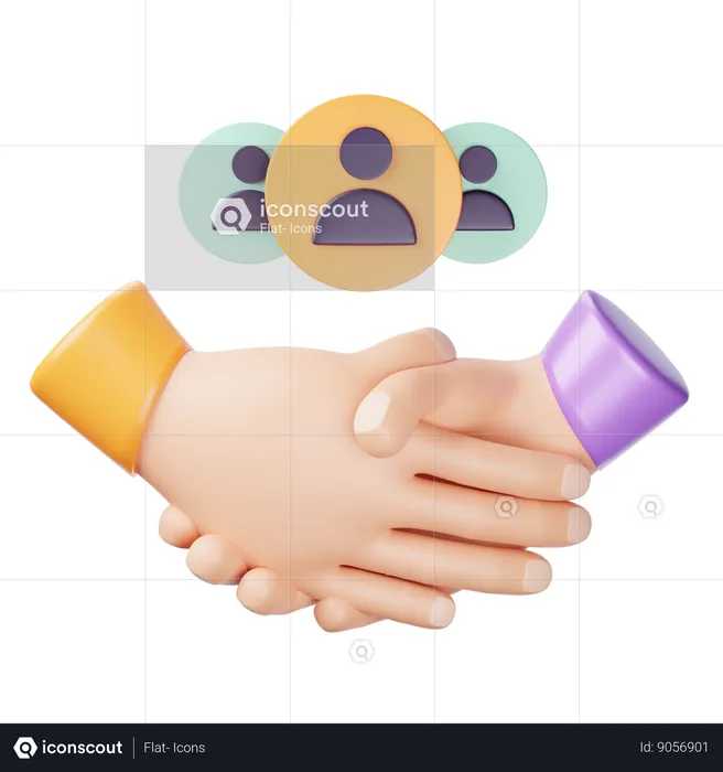 Customer Relationship  3D Icon
