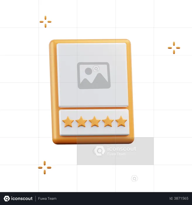 Customer Review  3D Illustration