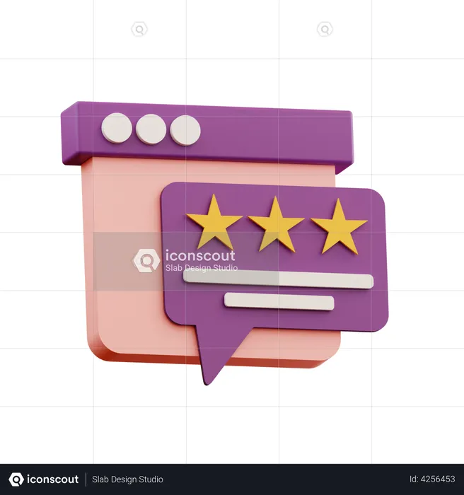 Customer Reviews  3D Illustration