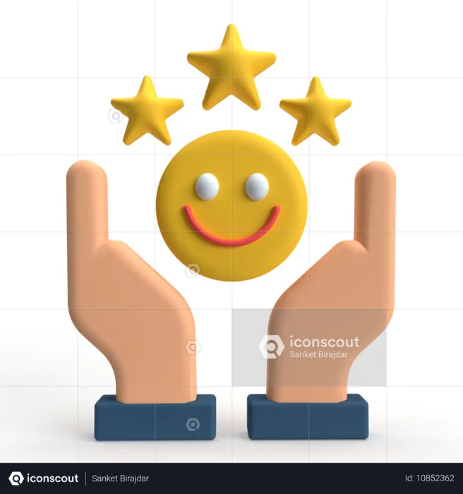 Customer Satisfaction  3D Icon