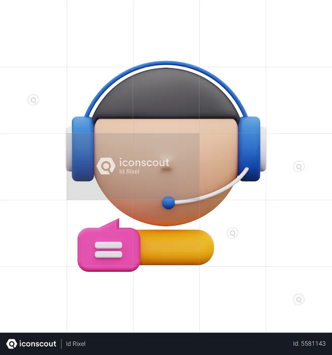 Customer service  3D Icon