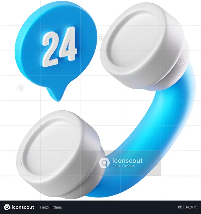 Customer Support  3D Icon