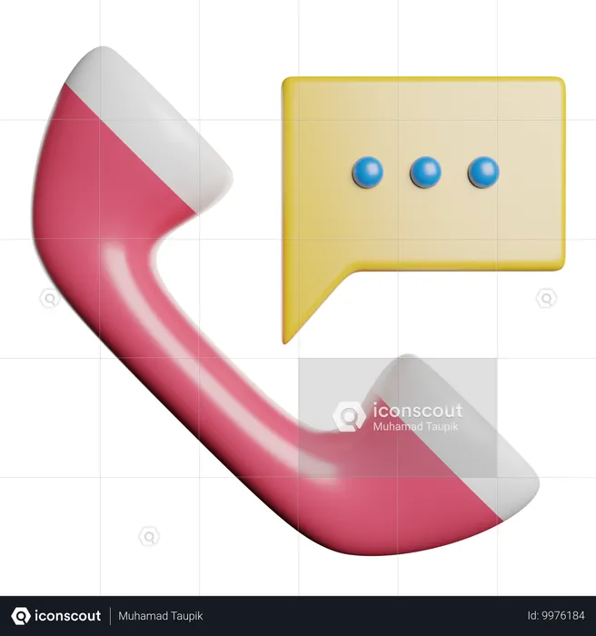 Customer Support  3D Icon