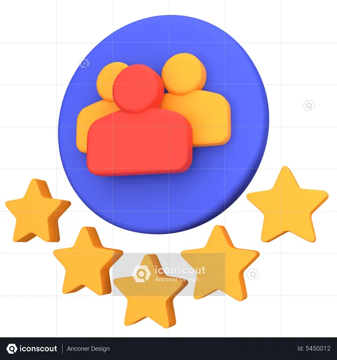 Customer Testimonial  3D Icon