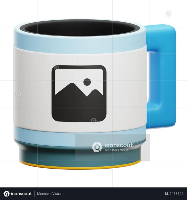 Customized Mug  3D Icon
