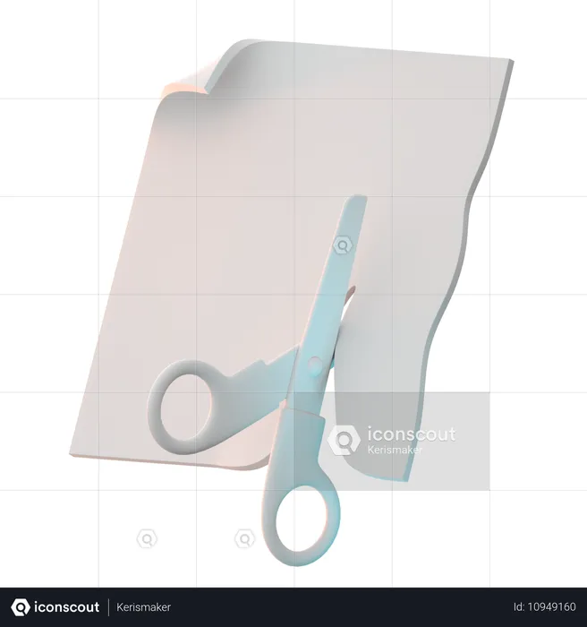 Cut File  3D Icon