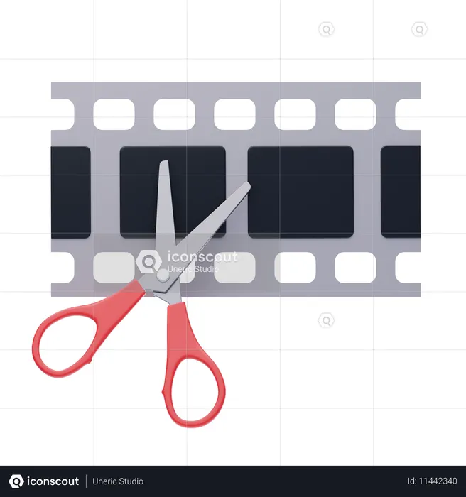 Cut Scene  3D Icon