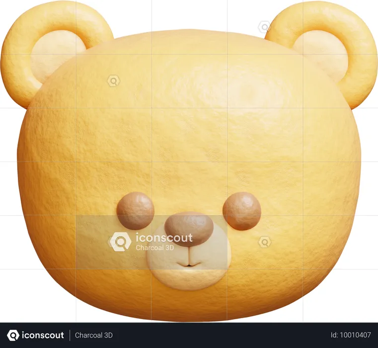 Cute Bear  3D Icon