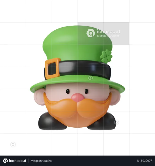 Cute Elf  3D Icon