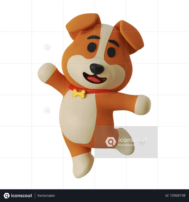 Cute Pose  3D Icon