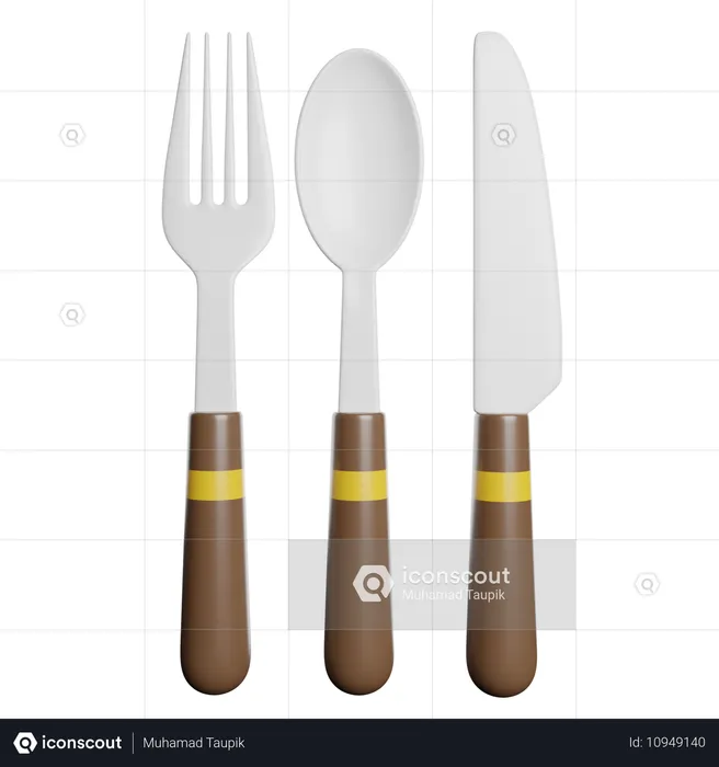 Cutlery  3D Icon